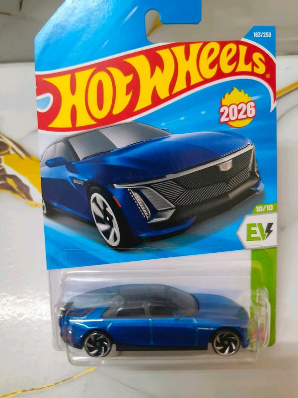 Hot Wheels Cadillac CelestIQ | HW EV | Metalflake Blue | 163/250