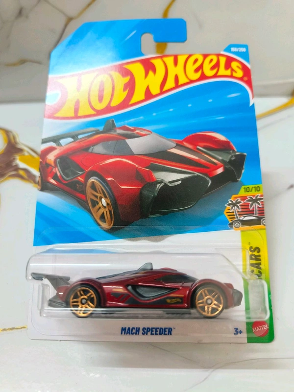 Hot Wheels Mach Speeder | Exoticars | Maroon | 158/250