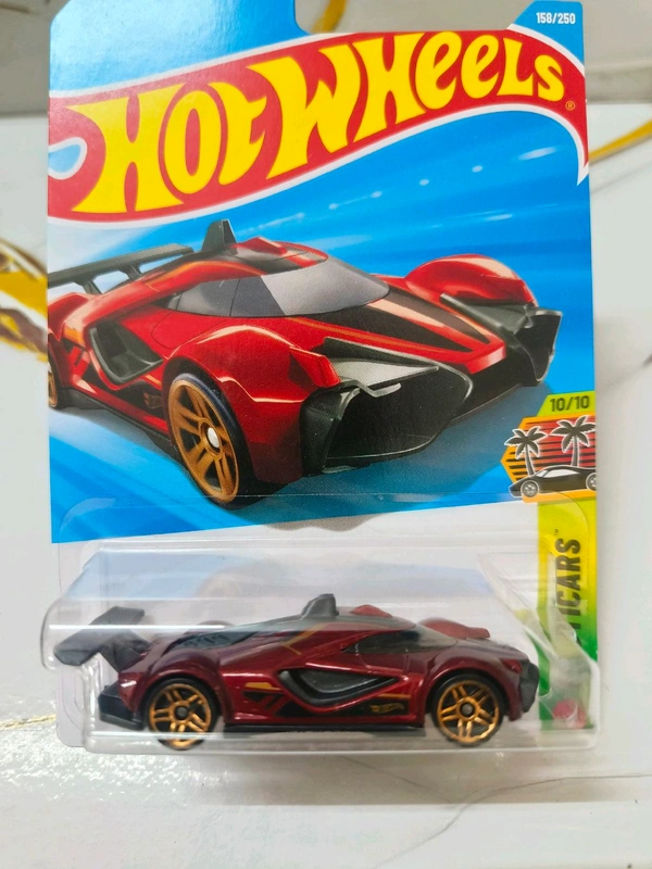 Hot Wheels Mach Speeder | Exoticars | Maroon | 158/250