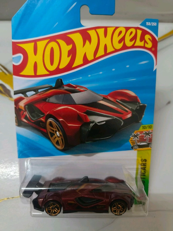 Hot Wheels Mach Speeder | Exoticars | Maroon | 158/250