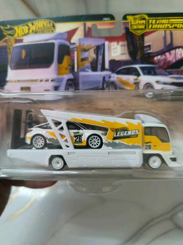 HOT WHEELS Hotwheels Premium | '24 HONDA CIVIC TYPR R | KOUSOKU HAULER CAMION DE TRANSPORT | TEAM TRANSPORT | CAR CULTURE | REAL RIDERS | JMN15 | LEGENDS TOUR