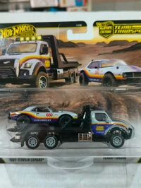 HOT WHEELS Hot Wheels Premium Team Transport | ’67 OFF ROAD TOUT-TERRAIN CAMARO | TERRA-TORQUE | Rugged Racing Series | Muscle Car Legend | FLF56