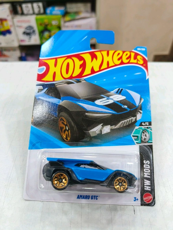 Hot Wheels Amaru GTC | HW Dirt | Blue | Treasure Hunt | 186/250