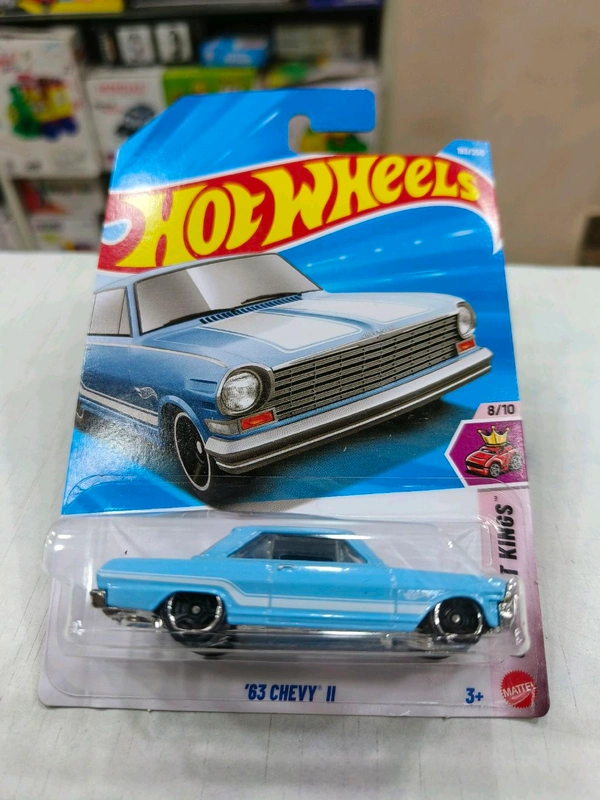 Hot Wheels '63 Chevy II | Compact Kings | Light Blue | 193/250