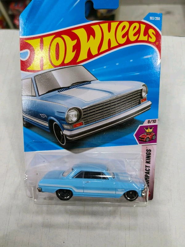 Hot Wheels '63 Chevy II | Compact Kings | Light Blue | 193/250