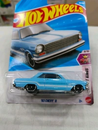Hot Wheels '63 Chevy II | Compact Kings | Light Blue | 193/250