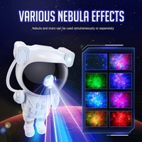 Astronaut Galaxy Projector with Remote Control - 360° Adjustable Timer Kids Astronaut Nebula Night Light, for Gifts,Babys & Adults