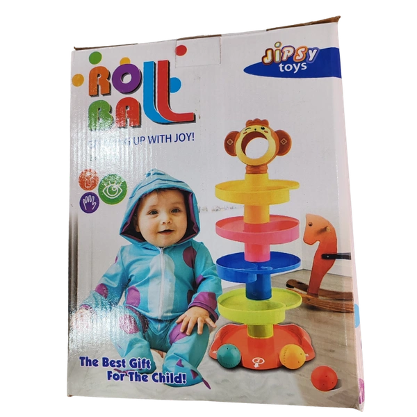 Roll Ball |Drop and Roll Swirling Tower