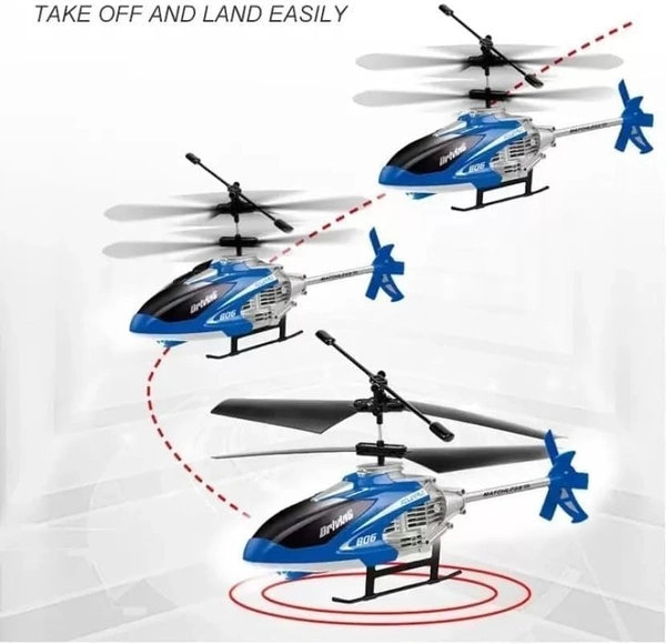 Velocity Helicopter Remote Control Flying  | Unbreakable Blades | Chargeable | Best Toy for Kids Super Design High Speed