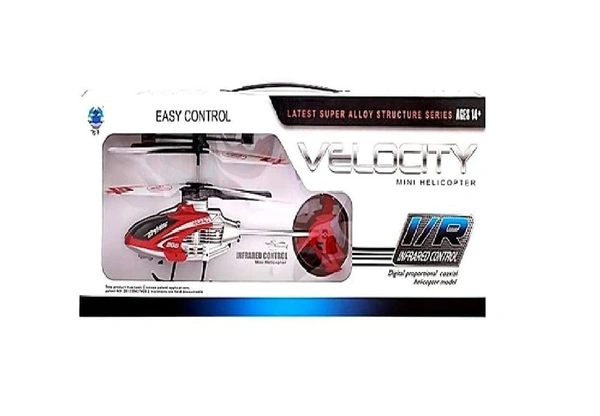 Velocity Helicopter Remote Control Flying  | Unbreakable Blades | Chargeable | Best Toy for Kids Super Design High Speed