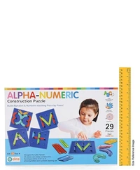 ALPHA-NUMERIC CONSTRUCTION PUZZLE