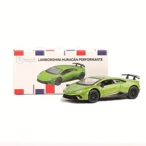 Burago | LAMBORGHINI HURACAN PERFORMANTE | GREEN| Scale 1:64