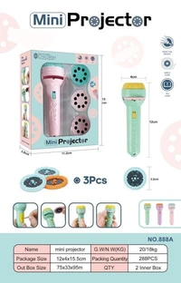 FLASHLIGHT PROJECTOR