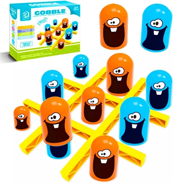 GOBBLE 3D VERSON OF CLASSIC TIC-TAC-TOE
