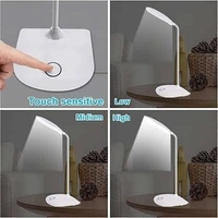 led Desk Lamp with Mobile Stand for Home/Office in 3 Color Modes Touch Control On/Off
