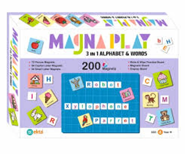 MAGNA PLAY 3IN 1 ALPHABET & WORDS