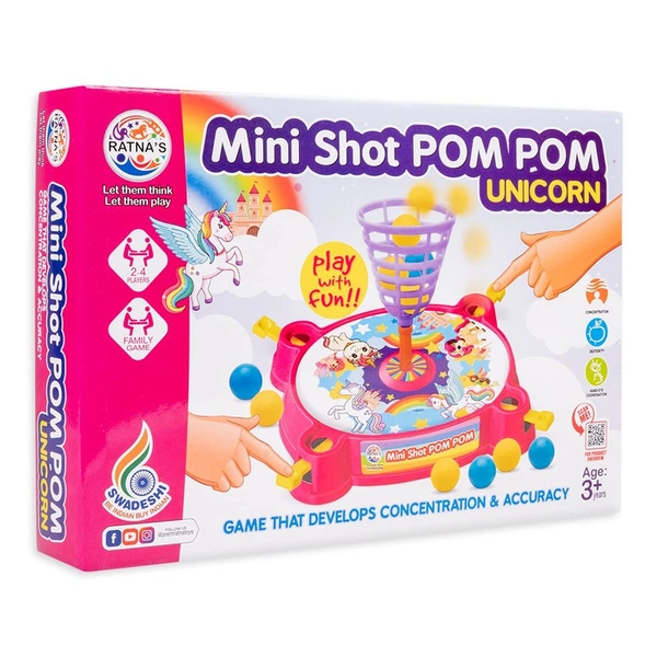 MINI SHOT POM POM UNICORN