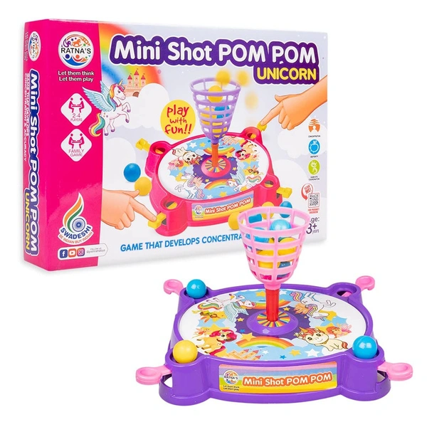 MINI SHOT POM POM UNICORN