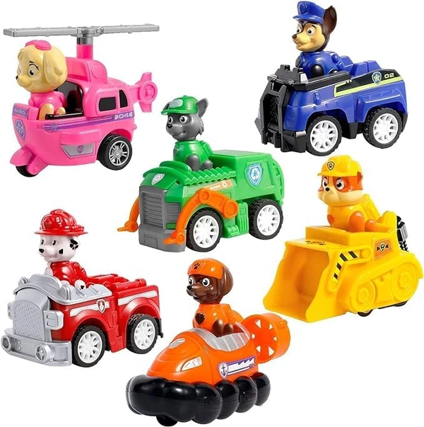 PAW PETROL READY TO ATTACK (pack of 6)