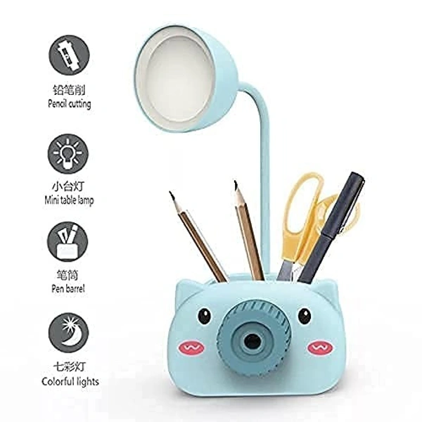 Rechargeable Led Table Lamps Usb Charging Touch Pack of 1 Multicolor