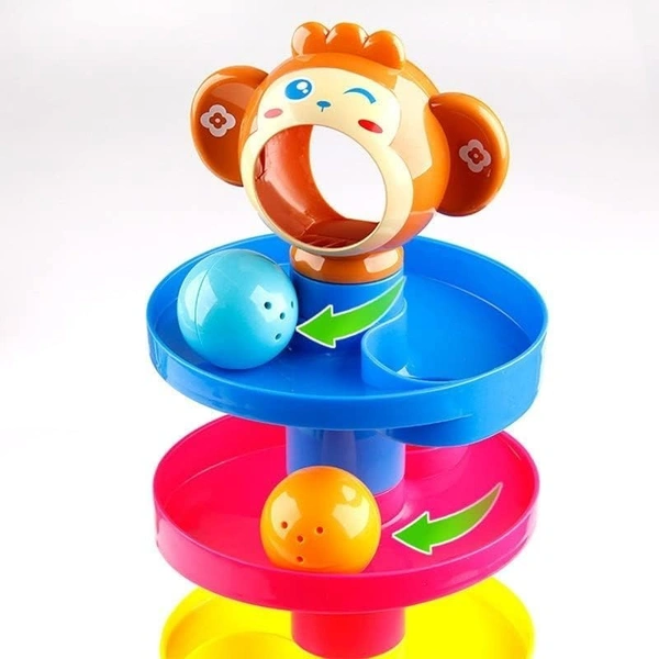 Roll Ball |Drop and Roll Swirling Tower