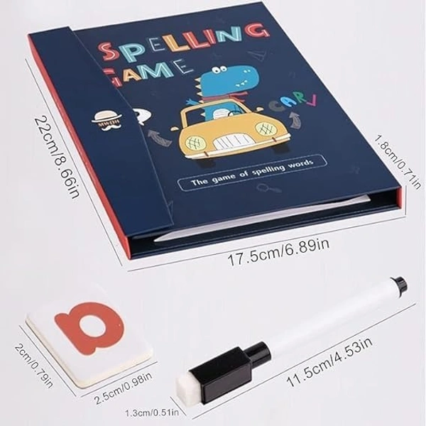 Spelling Learning Game | Magnetic Word Game| The Game of Sight Words | Preschool Exercises Kids Spelling Letter Words