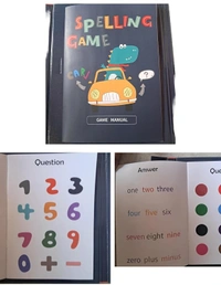 Spelling Learning Game | Magnetic Word Game| The Game of Sight Words | Preschool Exercises Kids Spelling Letter Words