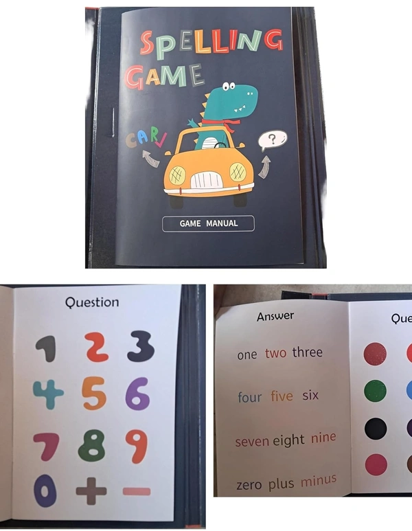 Spelling Learning Game | Magnetic Word Game| The Game of Sight Words | Preschool Exercises Kids Spelling Letter Words