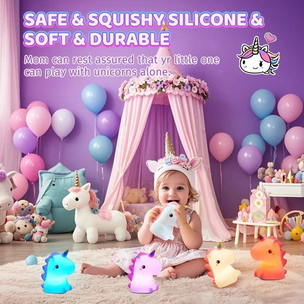 Silicone Unicorn Night lamp