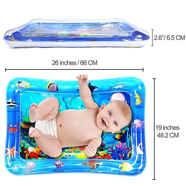 Water Play Mat Toys Inflatable Tummy Time