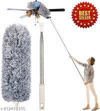 Microfiber Feather Duster For Fan, Celling, Door, Wardrobe, Chandelier Cleaning