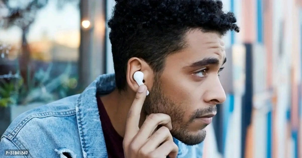 TWS Earbuds Premium Sound Quality  - White