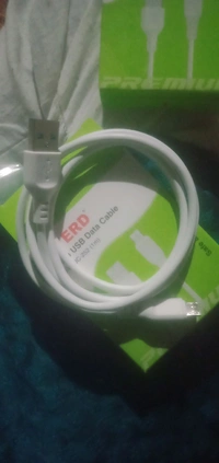ERD V8 DATA CABLE 25W - White, 1 Meter