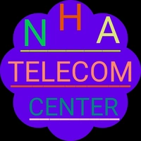 N.H.A TELECOM CENTER - Logo