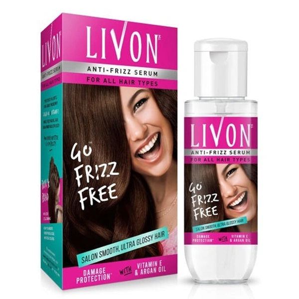 Livon Anti Frizz Serum With Vitamin E 20ml 