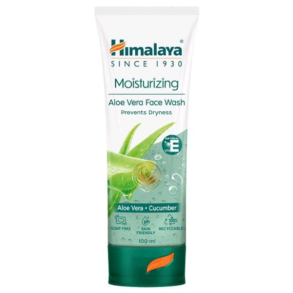 Himalaya Moisturizing Aloe Vera Face Wash 100 ml
