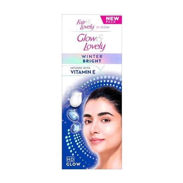 Fair Lovely Glow & Lovely Winter Bright Face Cream with Vitamin E 50g