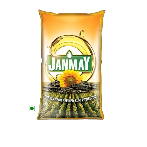 Janmay Farmfresh Refined Sunflower Oil 1ltr
