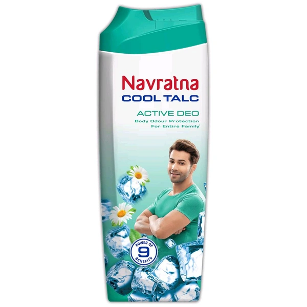 Navratna Active Deo Cool Talc 100G