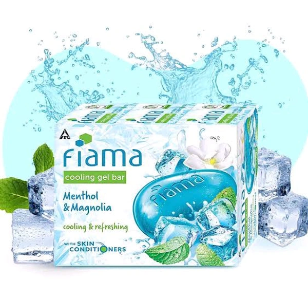 Fiama Cooling Gel Bathing Bar - Menthol & Magnolia 75 g