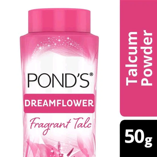 Pond's Dreamflower Fragrant Pink Lily Talc Powder, 50 gm ...