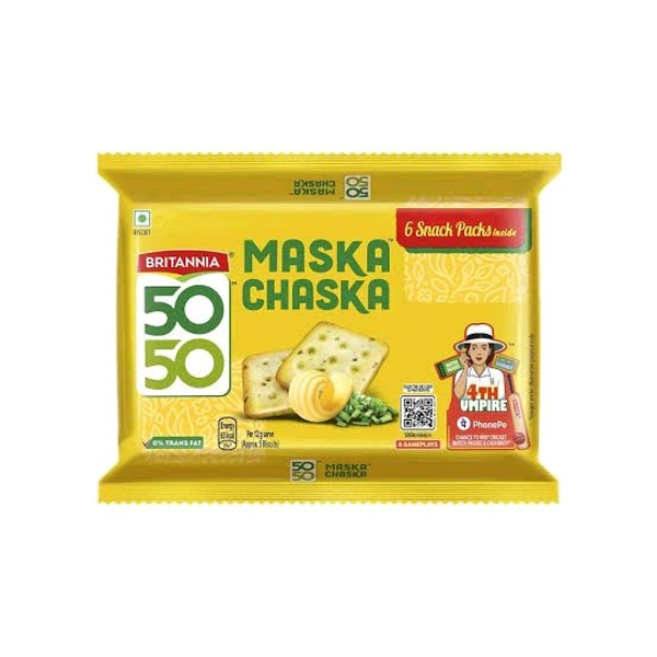 Britannia 50-50 Maska Chaska Biscuits 300g