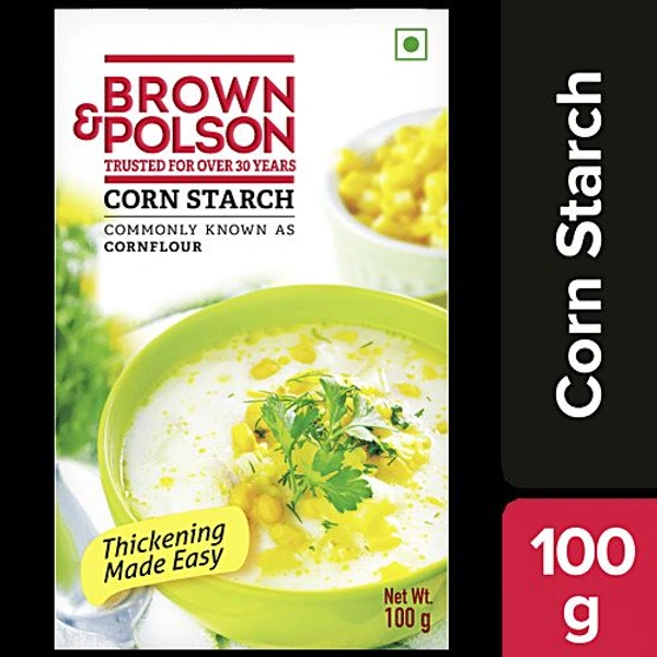 Brown & Polson Corn Starch - Thickening Made Easy, 100 g