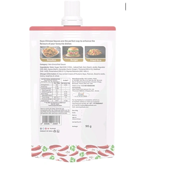 Keya Red Chilli Sauce 90g