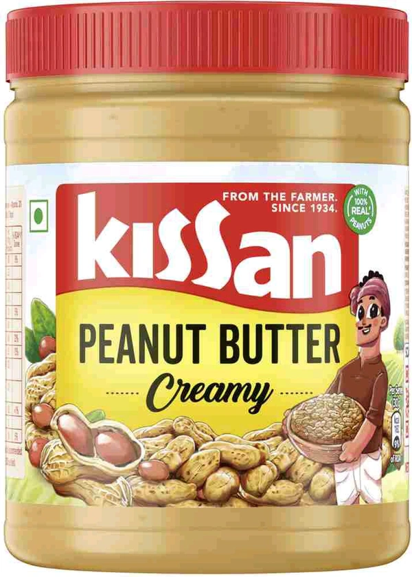 Kissan Creamy Peanut Butter With 100% Real Peanuts 350 G