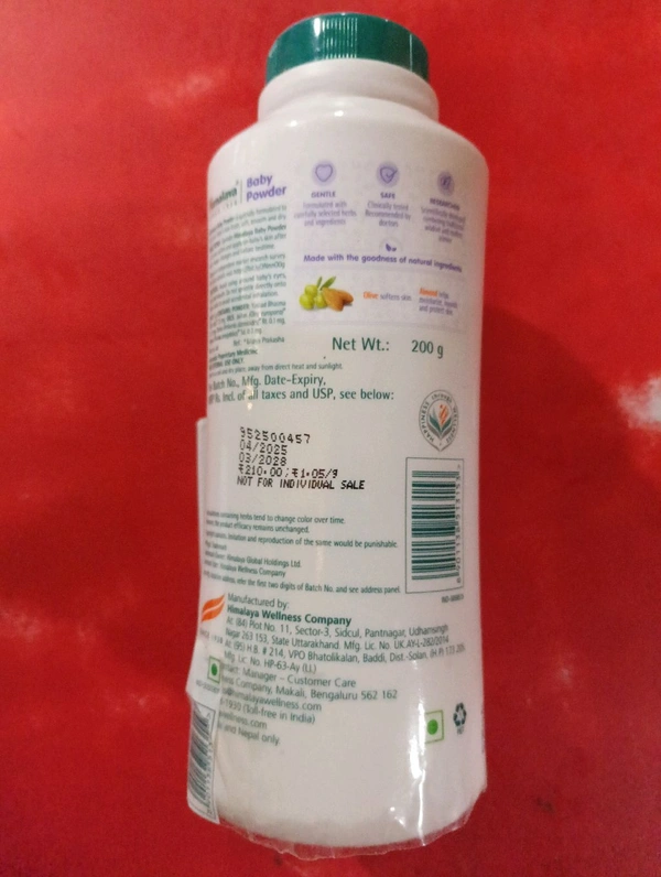 Buy Himalaya Baby Powder 200g +Refreshing Baby Soap