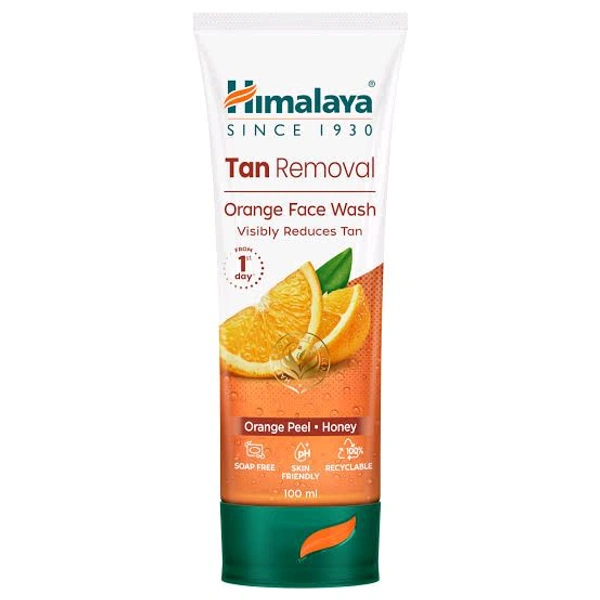 Himalaya Tan Removal Orange Face Wash, 50ml 