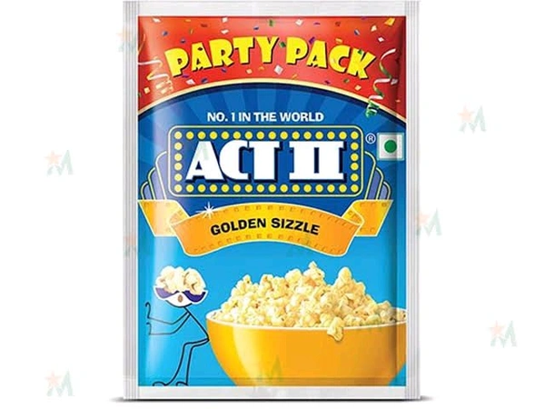 ACT II Instant Golden Sizzle Popcorn, 35g 