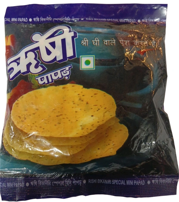 Rishi Crunchy And Crispy Papad  100g