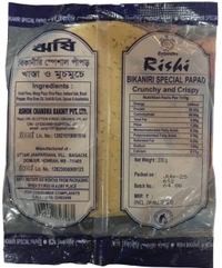 Rishi Crunchy And Crispy Papad  200g